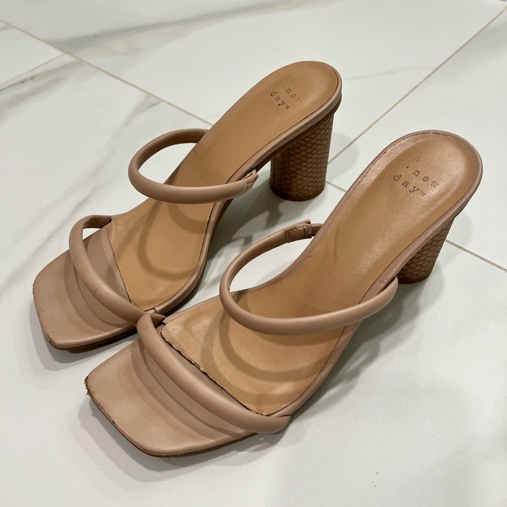 A New Day Heeled Strappy Sandals